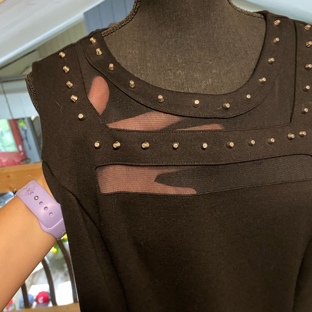 I•N•C Black Fitted Dress DONATING SOON! - Picture 2 of 3